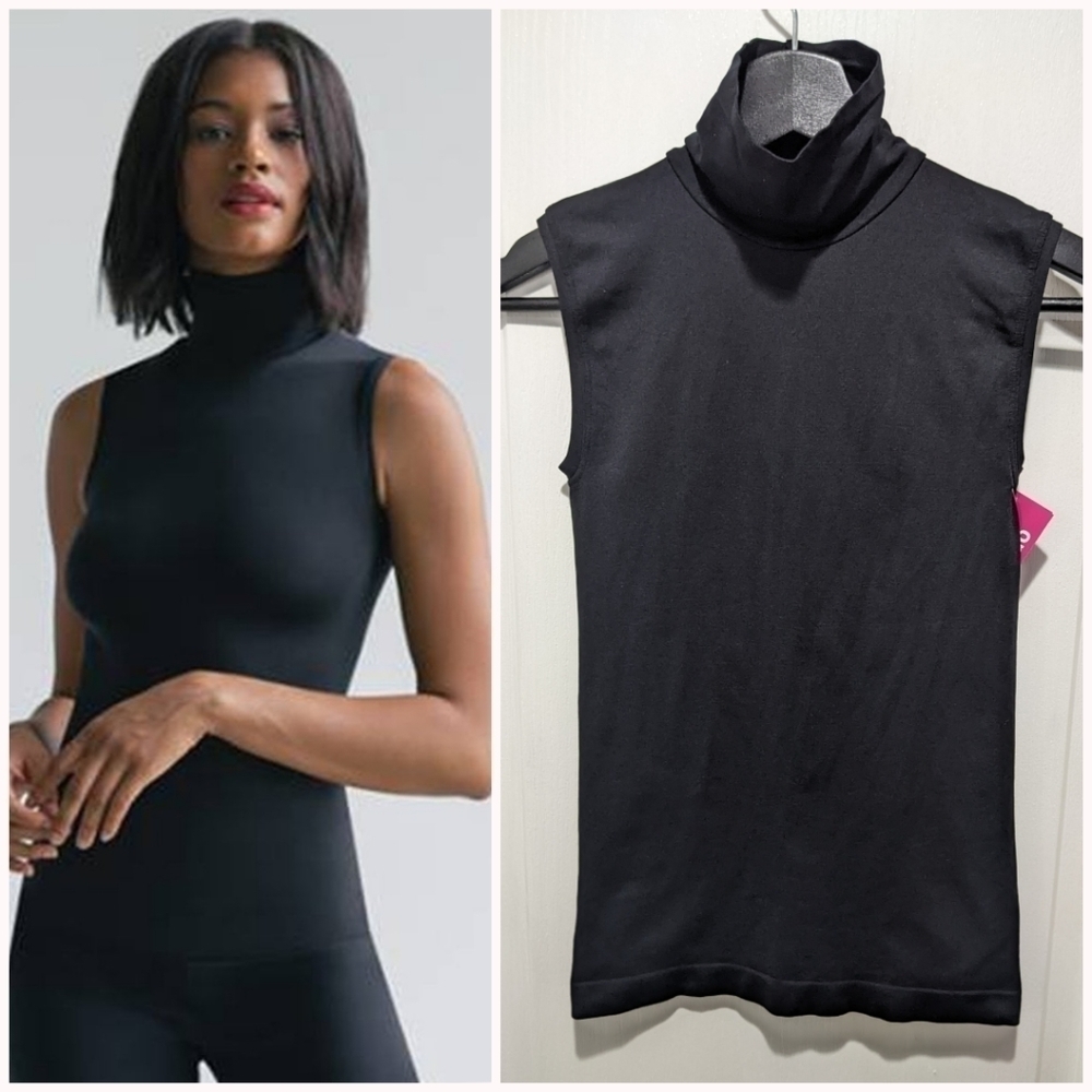 Nwt Commando | Minimalist Sleeveless Turtleneck Top